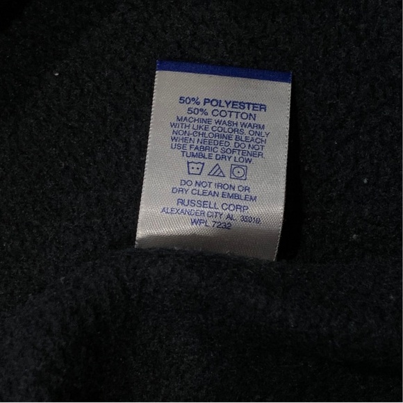 Russell Athletic Dri-POWER Black Baggy Sweatpants Size Small - Picture 4 of 6